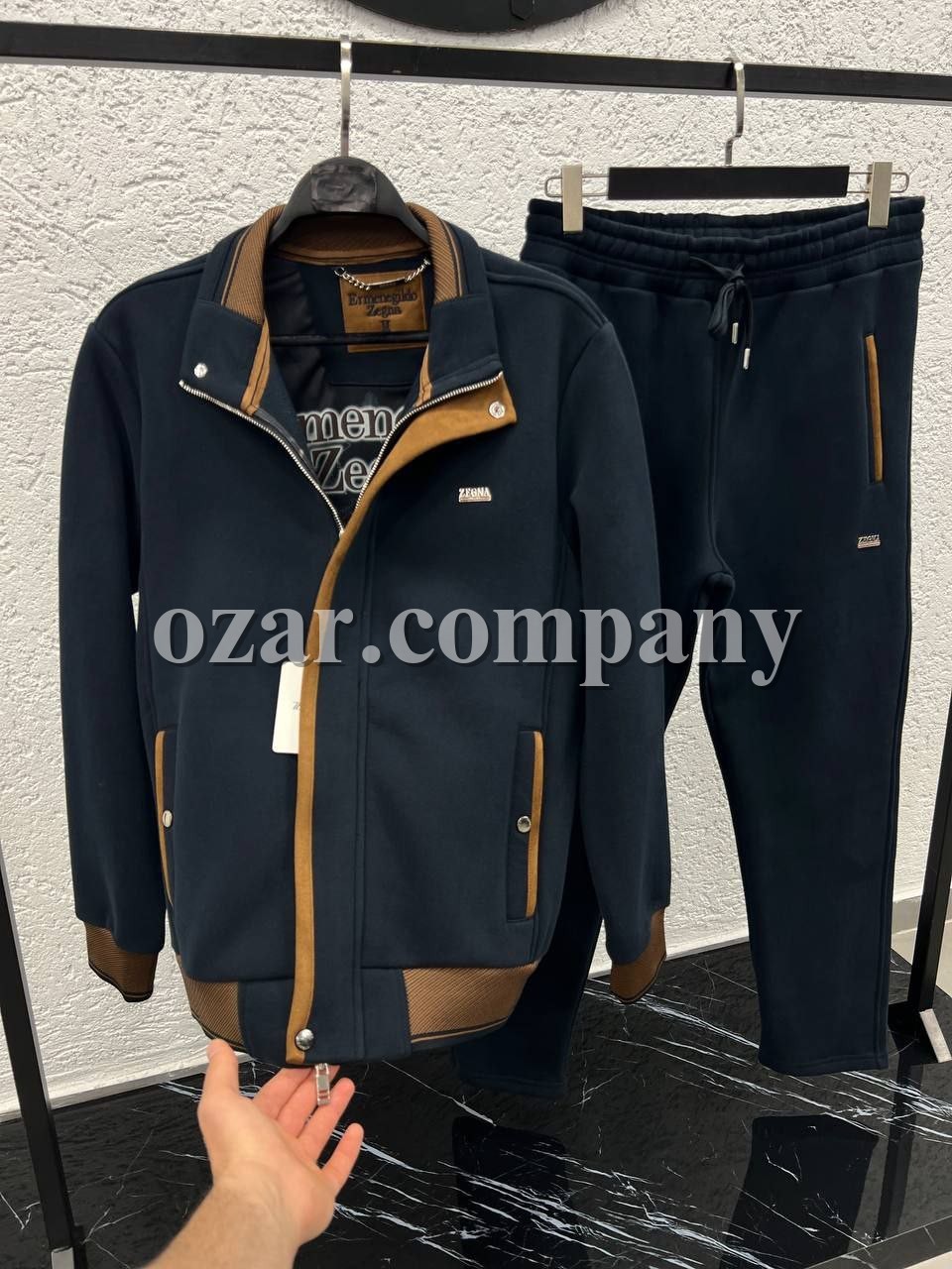 Мужской Спортивный Костюм Zegna