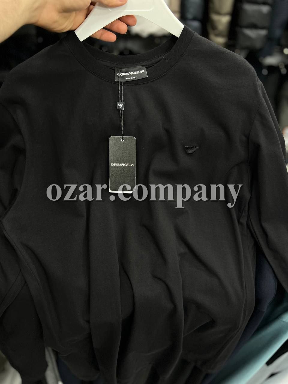 Мужская Футболка На Длинный Рукав Armani Exchange Мужская Футболка На Длинный Рукав Armani Exchange