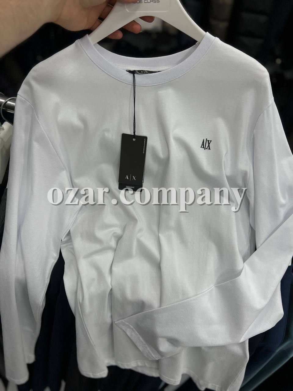 Мужская Футболка На Длинный Рукав Armani Exchange Мужская Футболка На Длинный Рукав Armani Exchange