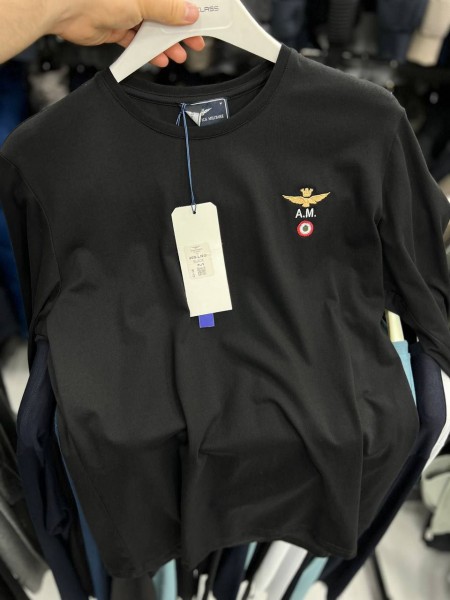 Мужская Футболка На Длинный Рукав Aeronautica Militare