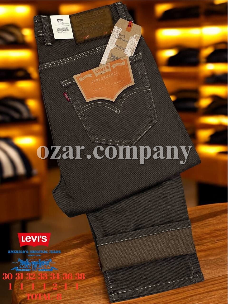 Мужские Джинсы Levis 501 Мужские Джинсы Levis 501