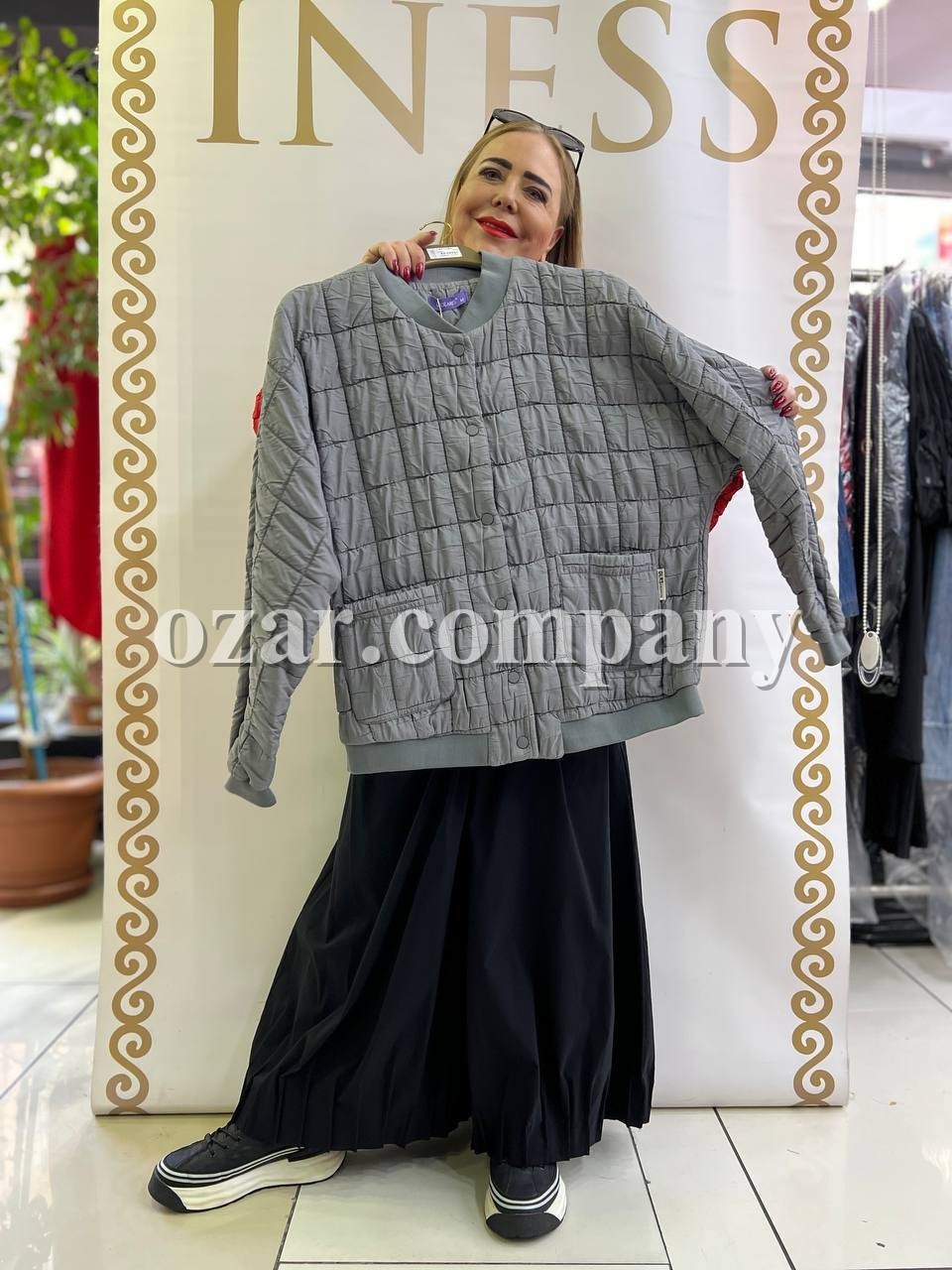 Женская Куртка Iness (Большие размеры) Женская Куртка Iness (Большие размеры)
