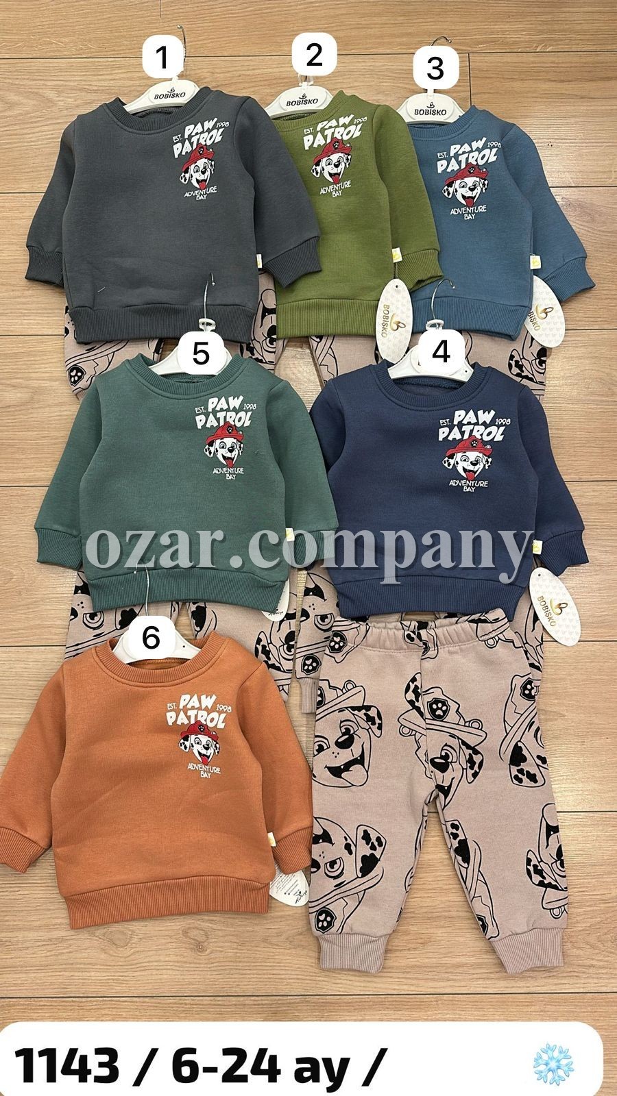 Трикотажный Костюм На Флисе Для Мальчика Bobisko (6-9-12-18-24мес.) Трикотажный Костюм На Флисе Для Мальчика Bobisko (6-9-12-18-24мес.)