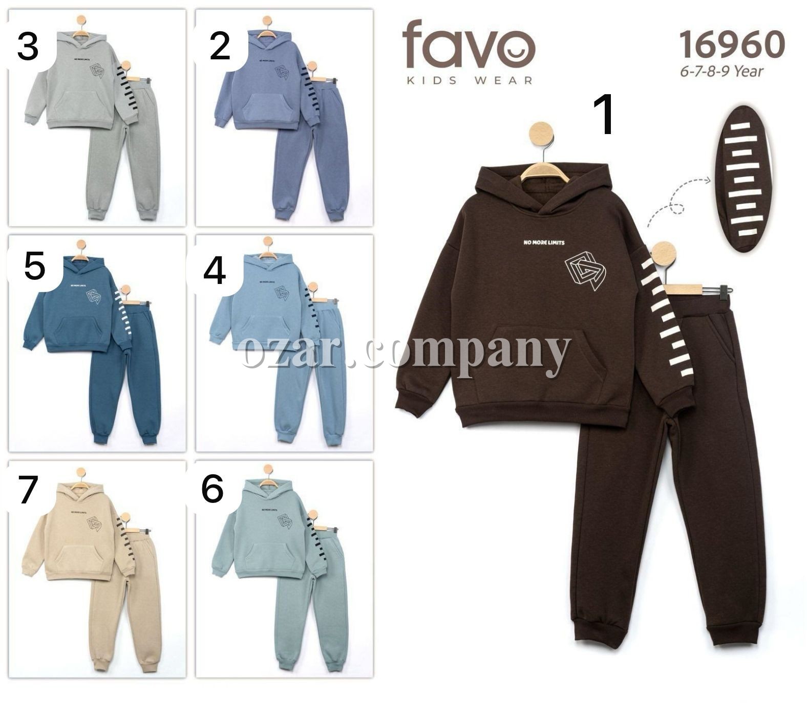 Трикотажный Костюм Для Мальчика Favo (6-7-8-9лет)  Трикотажный Костюм Для Мальчика Favo (6-7-8-9лет)