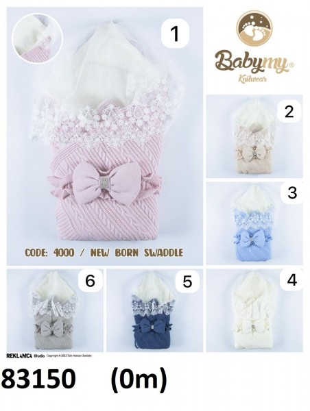 Утеплённый Конверт Для Новорождённых Babymy (0-3мес.) 