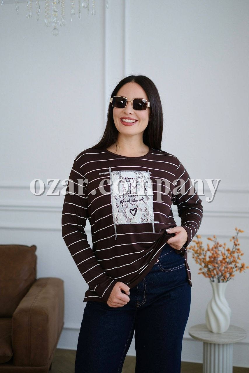 Женский Лонгслив Trikotto (Большие размеры)