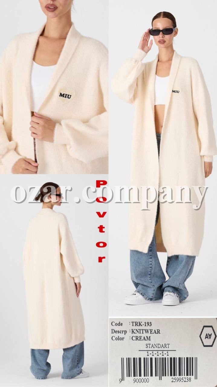 Женский Трикотажный Кардиган A.M.N.