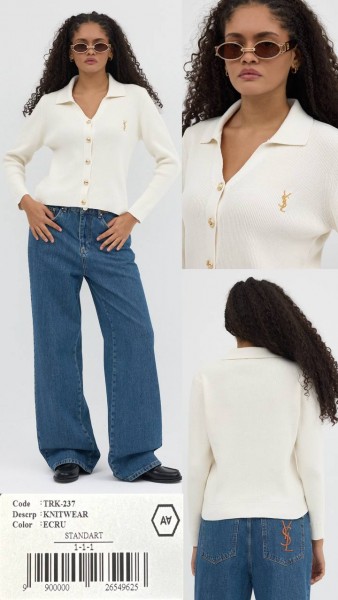 Женская Трикотажная Кофточка A.M.N.