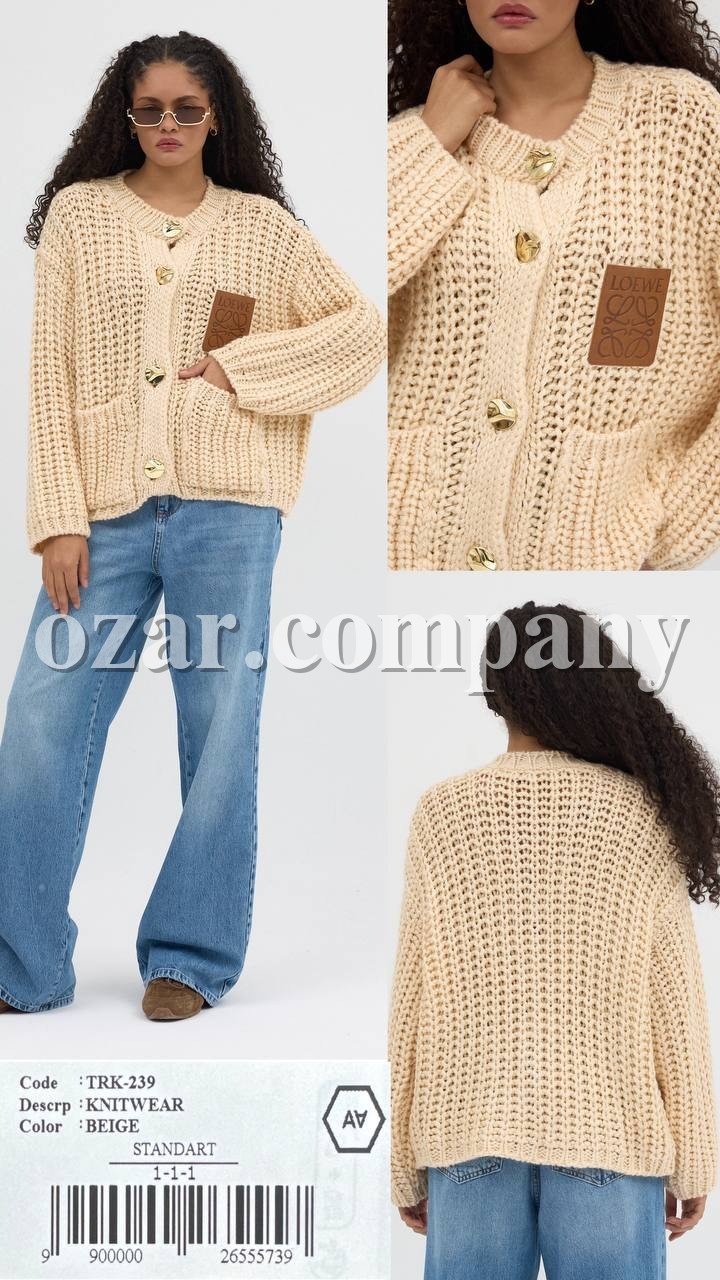 Женская Трикотажная Кофточка A.M.N. Женская Трикотажная Кофточка A.M.N.