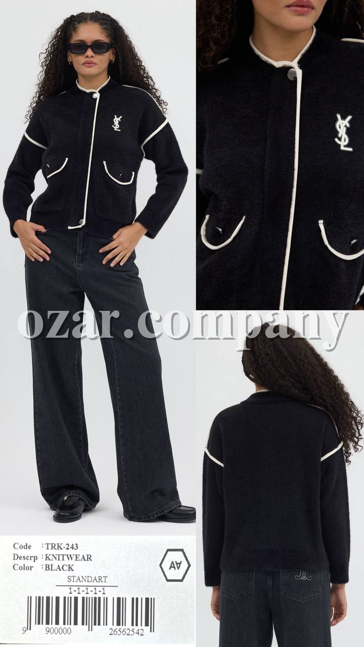 Женский Трикотажный Кардиган A.M.N. Женский Трикотажный Кардиган A.M.N.