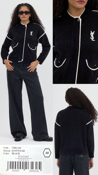 Женский Трикотажный Кардиган A.M.N. Женский Трикотажный Кардиган A.M.N.