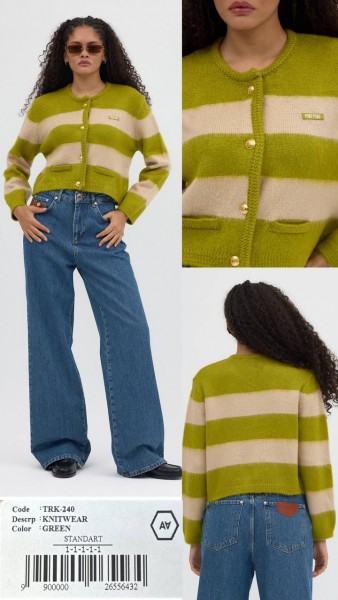 Женский Трикотажный Кардиган A.M.N.