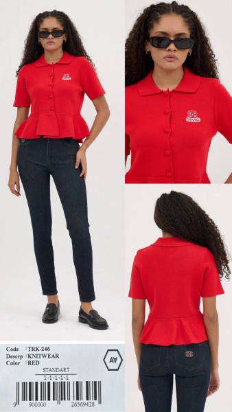 Женская Трикотажная Кофточка A.M.N. Женская Трикотажная Кофточка A.M.N.