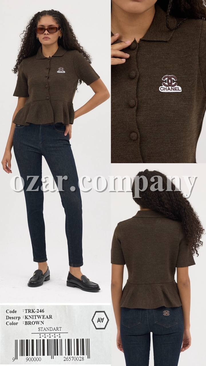 Женская Трикотажная Кофточка A.M.N. Женская Трикотажная Кофточка A.M.N.