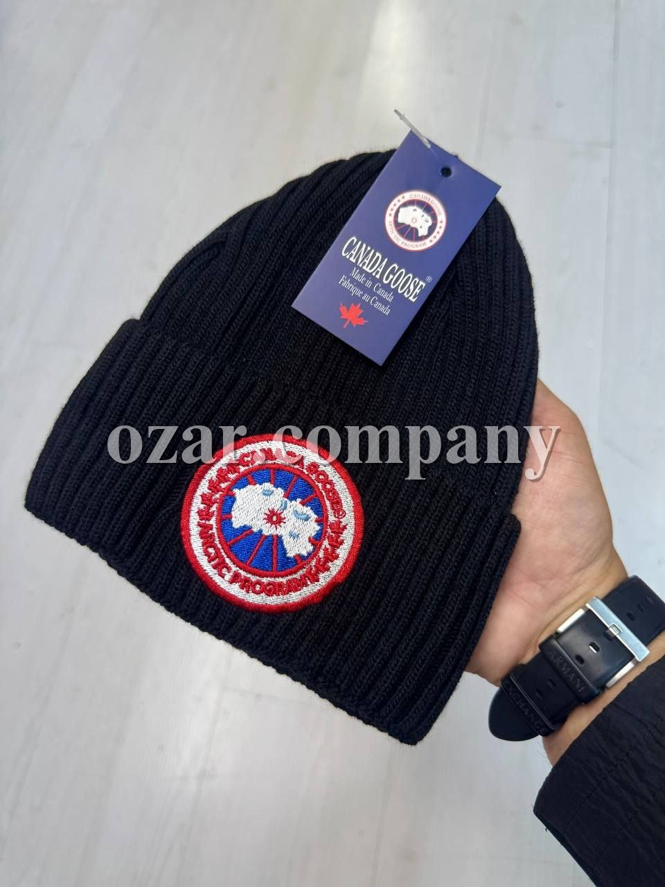 Мужская Шапка Canada Goose Мужская Шапка Canada Goose