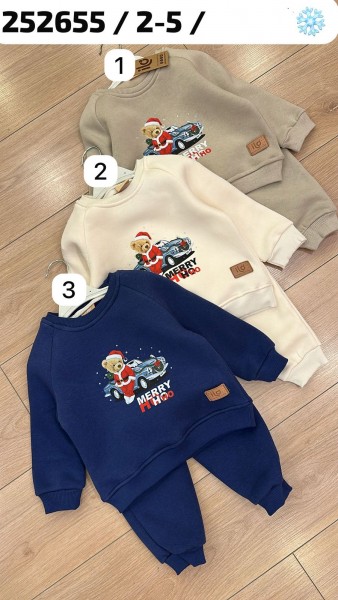 Трикотажный Костюм На Флисе Для Мальчика ILO (2-3-4-5лет)