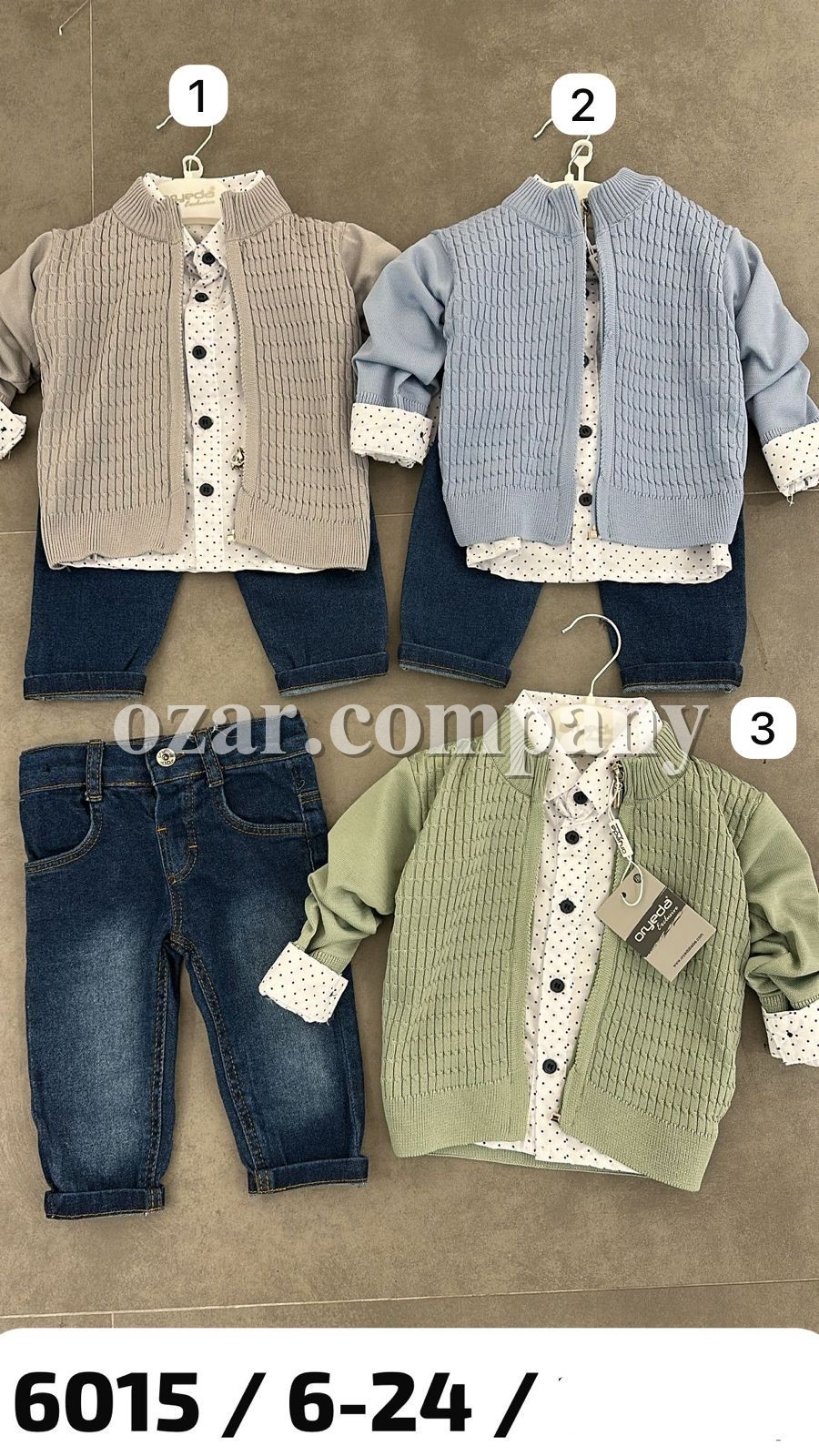 Костюм Тройка Для Мальчика Oryeda (6-12-18-24мес.)