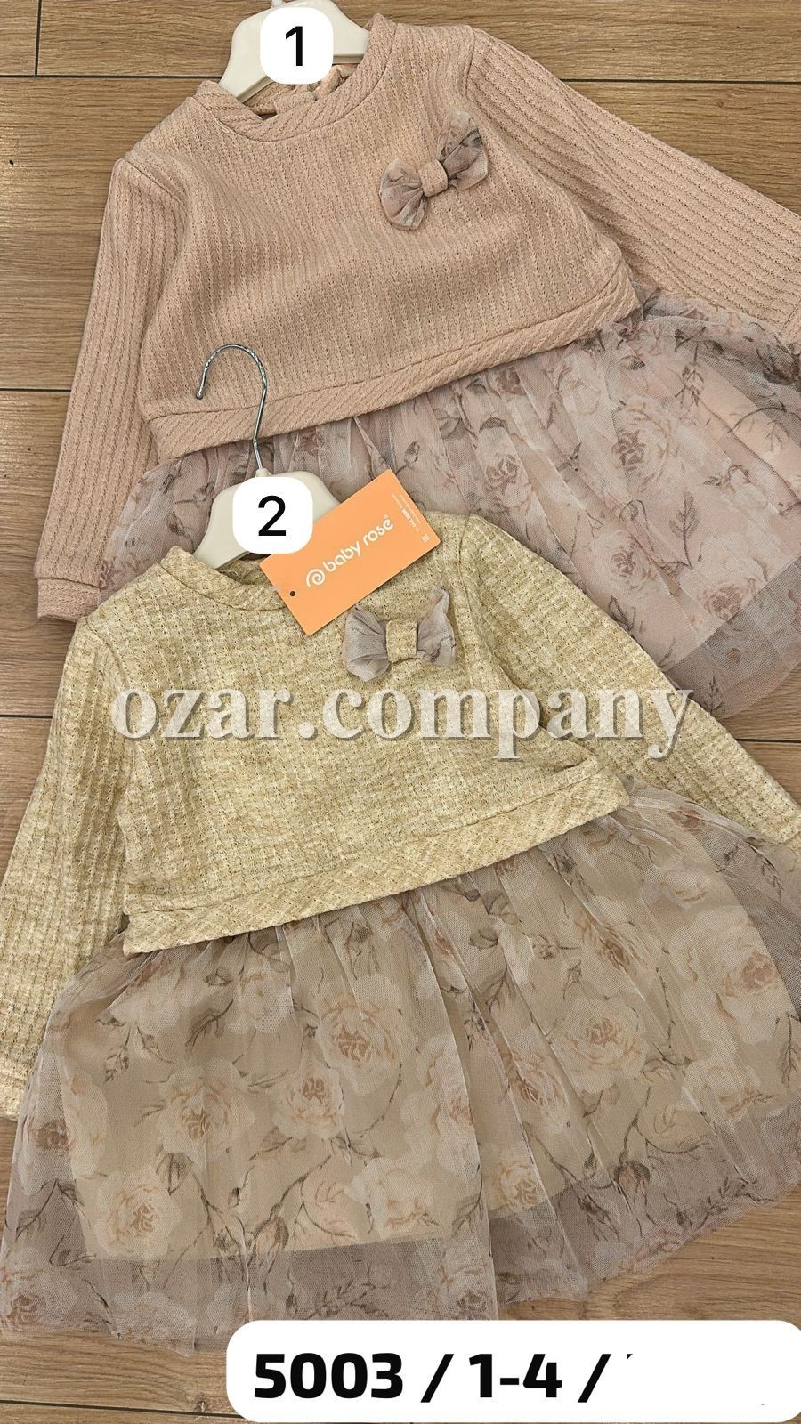 Платье Для Девочки Baby Rose (1-2-3-4лет)  Платье Для Девочки Baby Rose (1-2-3-4лет)