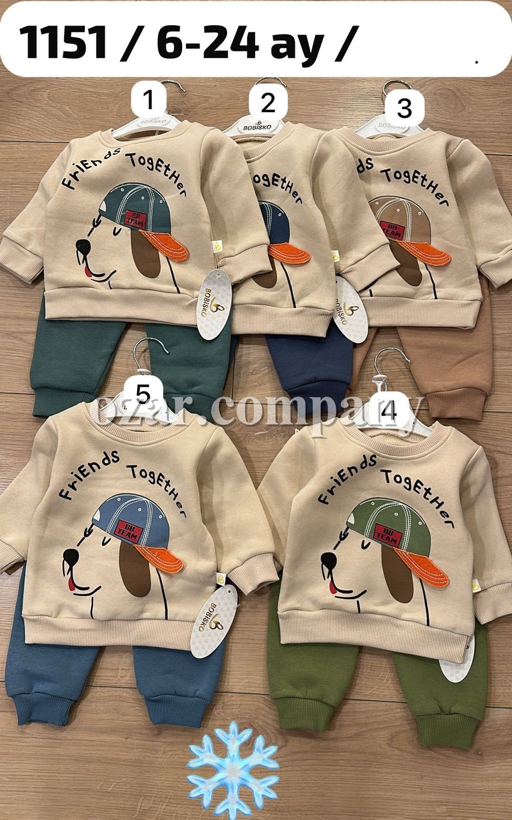 Трикотажный Костюм На Флисе Для Мальчика Bobisko (6-9-12-18-24мес.) Трикотажный Костюм На Флисе Для Мальчика Bobisko (6-9-12-18-24мес.)