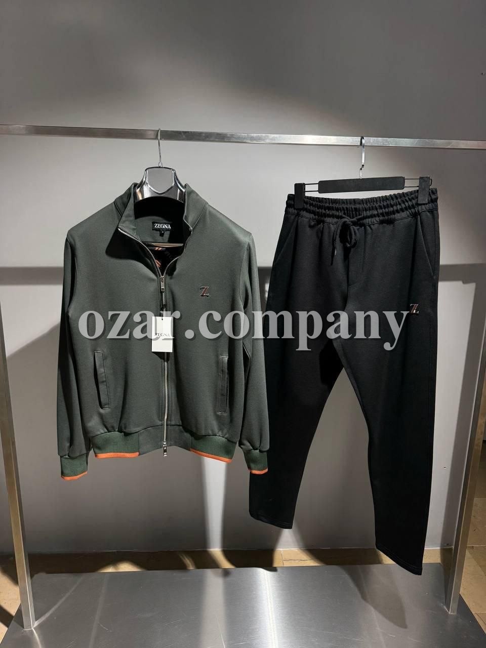 Мужской Спортивный Костюм Zegna Мужской Спортивный Костюм Zegna