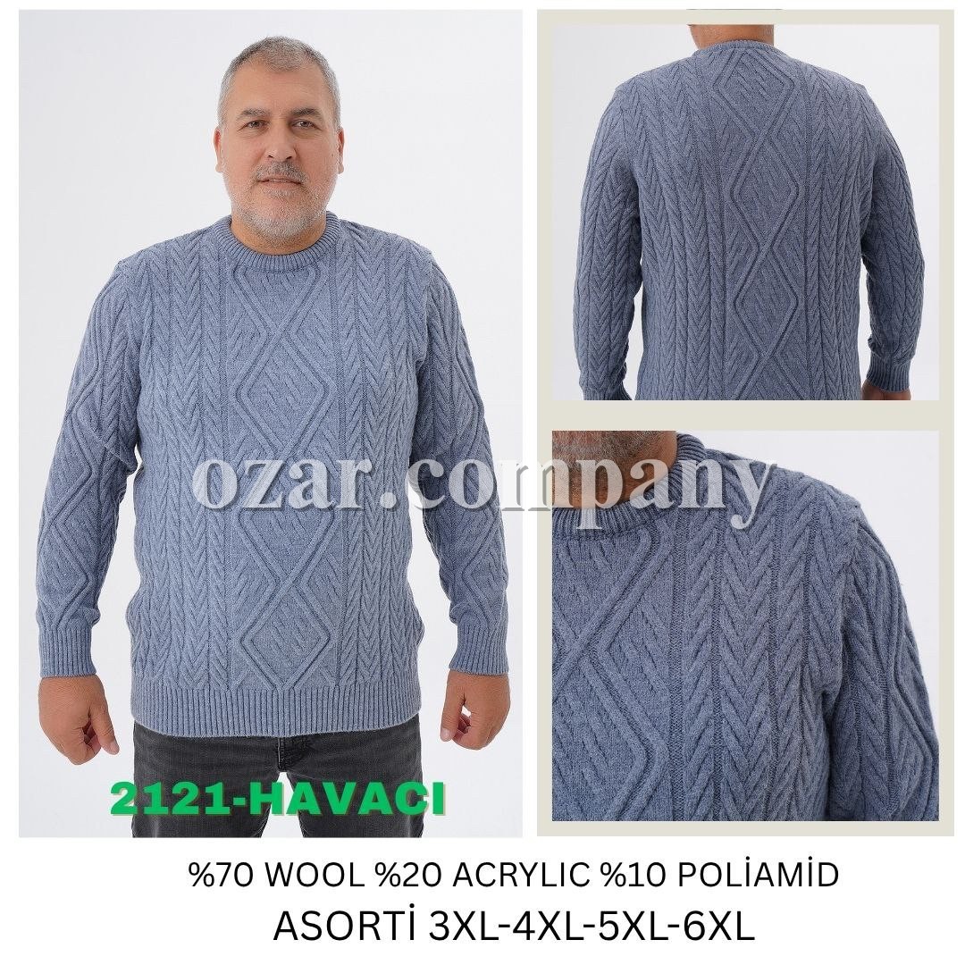 Мужской Свитер Tris Star (Большие размеры)