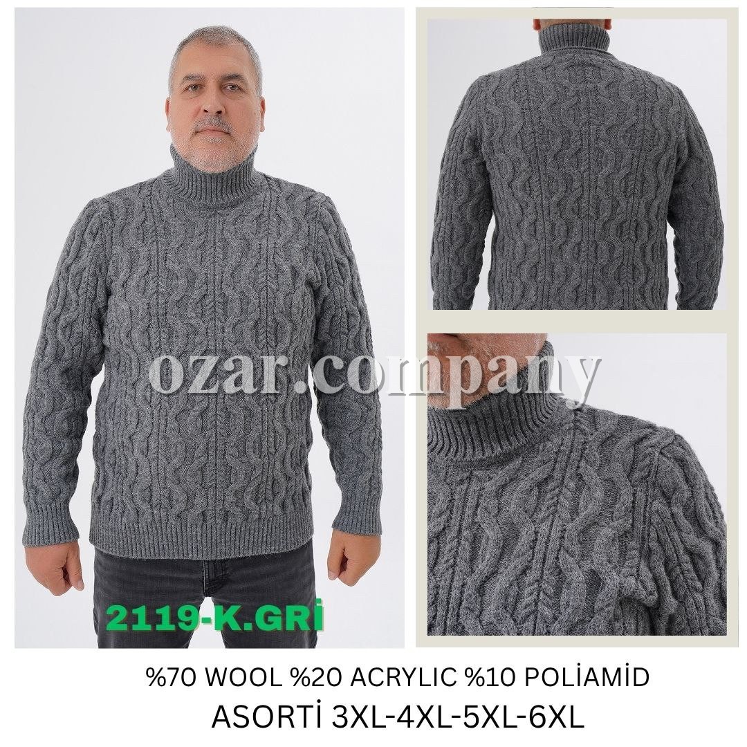 Мужской Свитер Tris Star (Большие размеры)