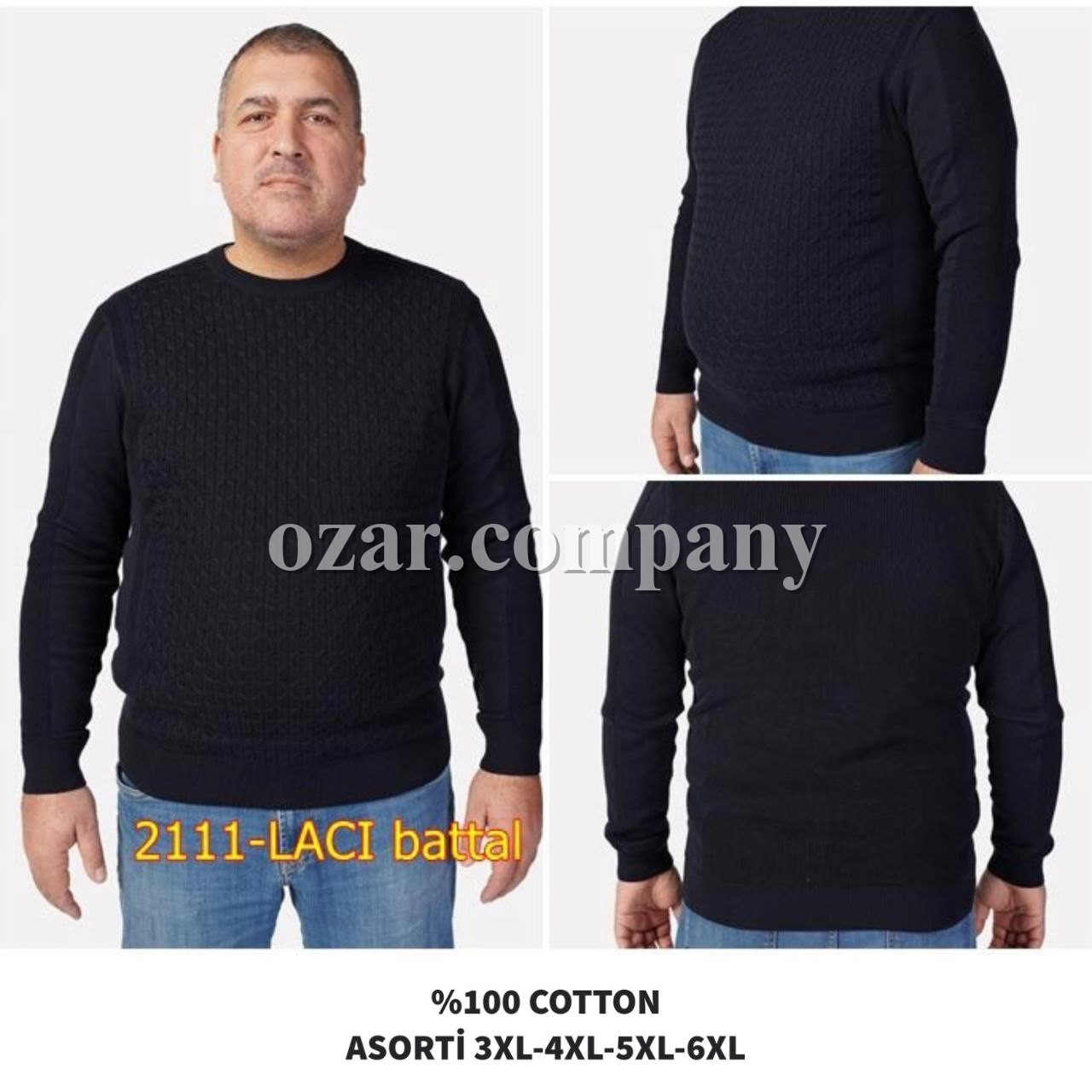 Мужской Джемпер Tris Star (Большие размеры)