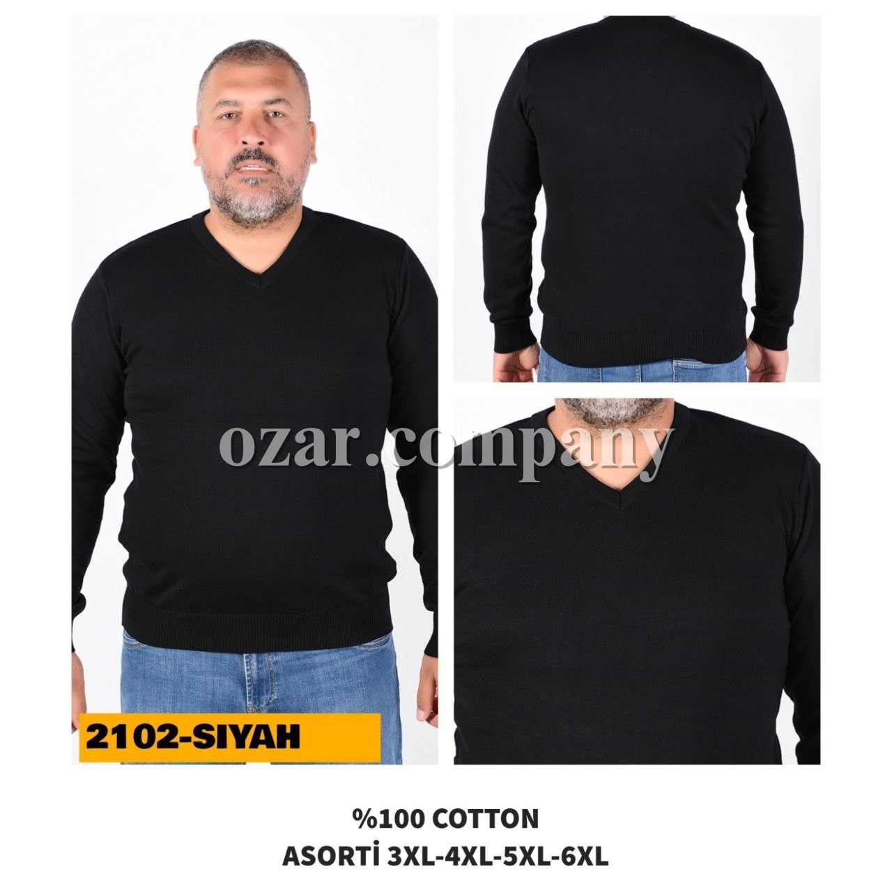 Мужской Джемпер Tris Star (Большие размеры)