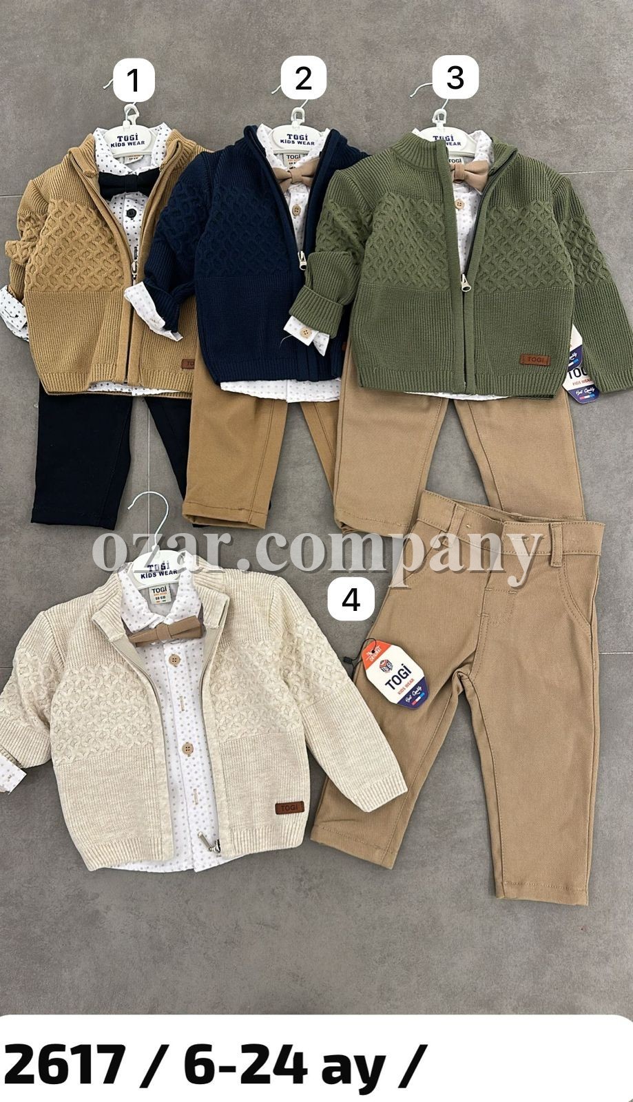 Костюм Тройка Для Мальчика Togi (6-12-18-24мес.)