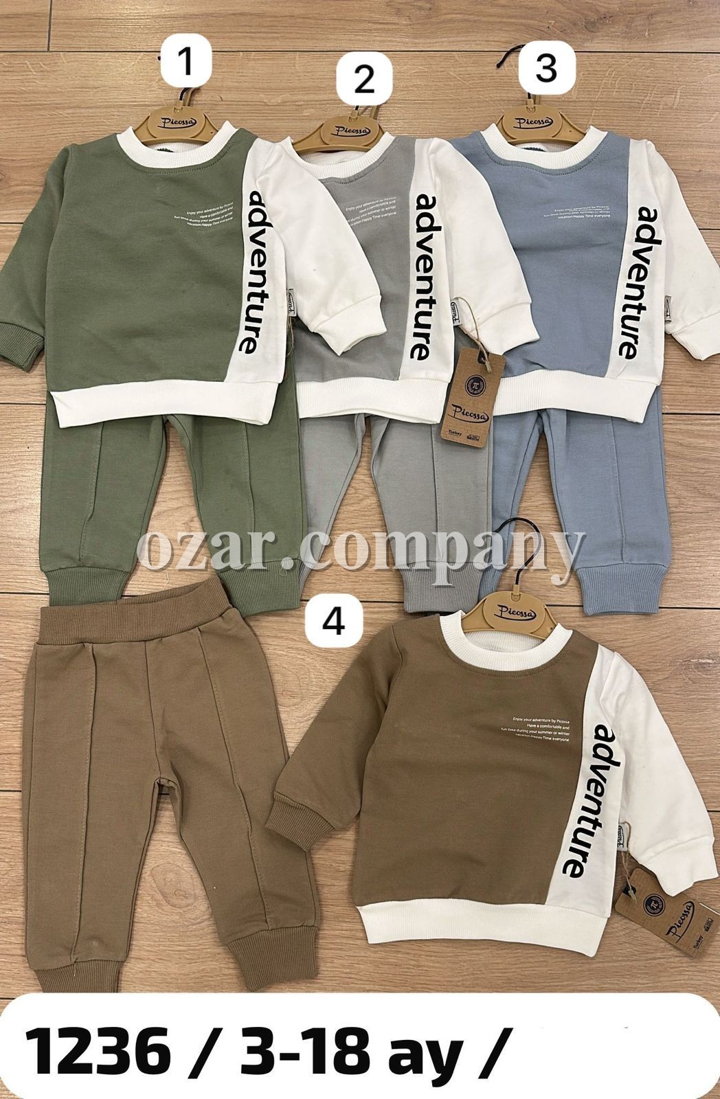 Костюм Для Мальчика Picossa (3-6/6-9/9-12/12-18мес.) Костюм Для Мальчика Picossa (3-6/6-9/9-12/12-18мес.)