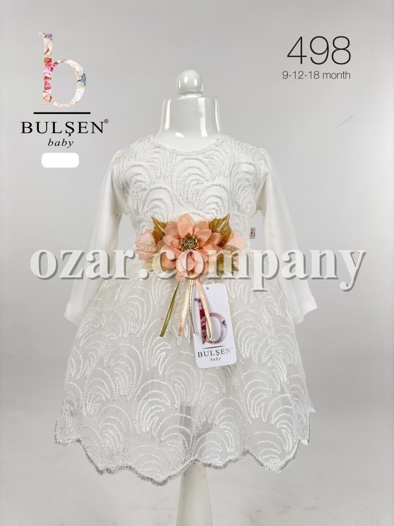 Нарядное Платье Для Девочки Bulsen (9-12-18мес.) Нарядное Платье Для Девочки Bulsen (9-12-18мес.)