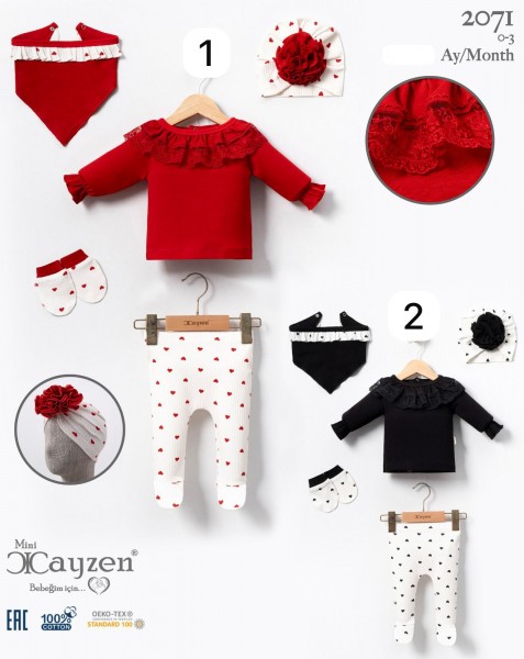 Комплект Для Девочки Cayzen (0-3мес.)