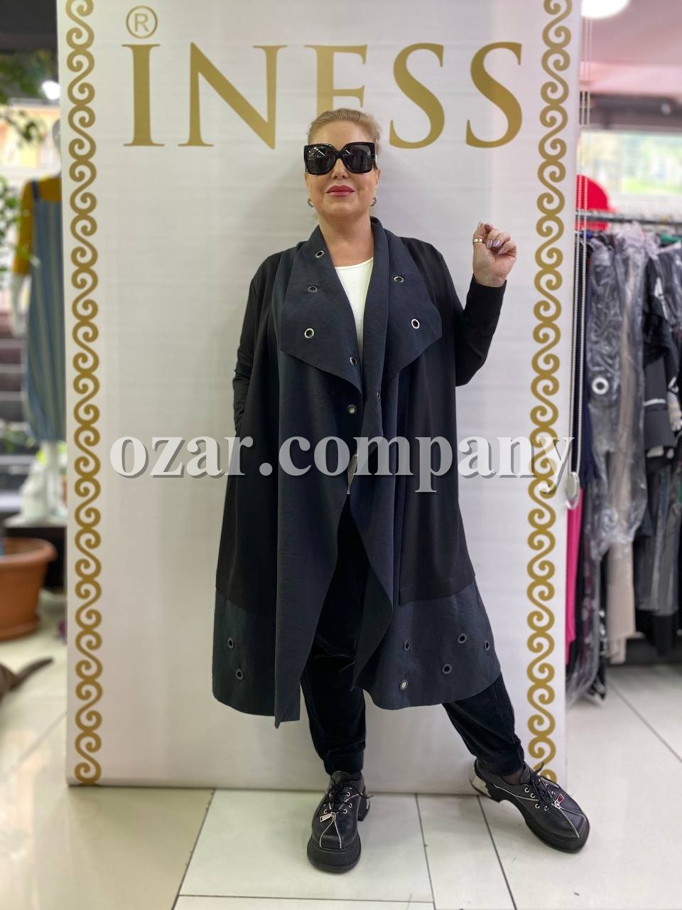 Женский Кардиган Iness (Большие размеры)