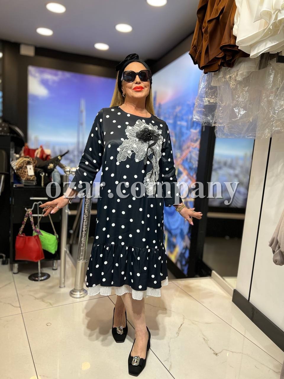 Женское Платье Iness (Большие размеры) Женское Платье Iness (Большие размеры)