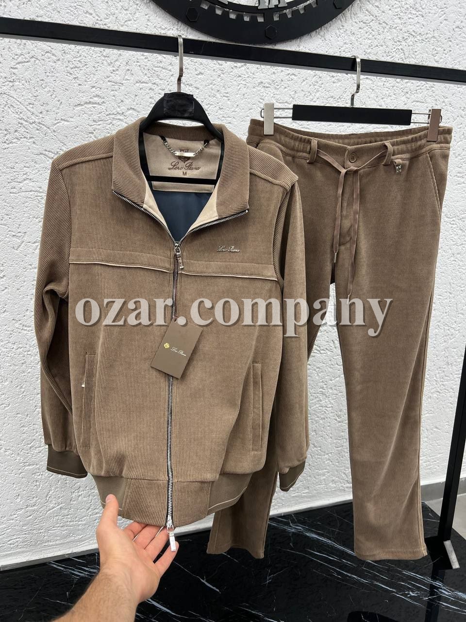 Мужской Спортивный Костюм Loro Piana Мужской Спортивный Костюм Loro Piana