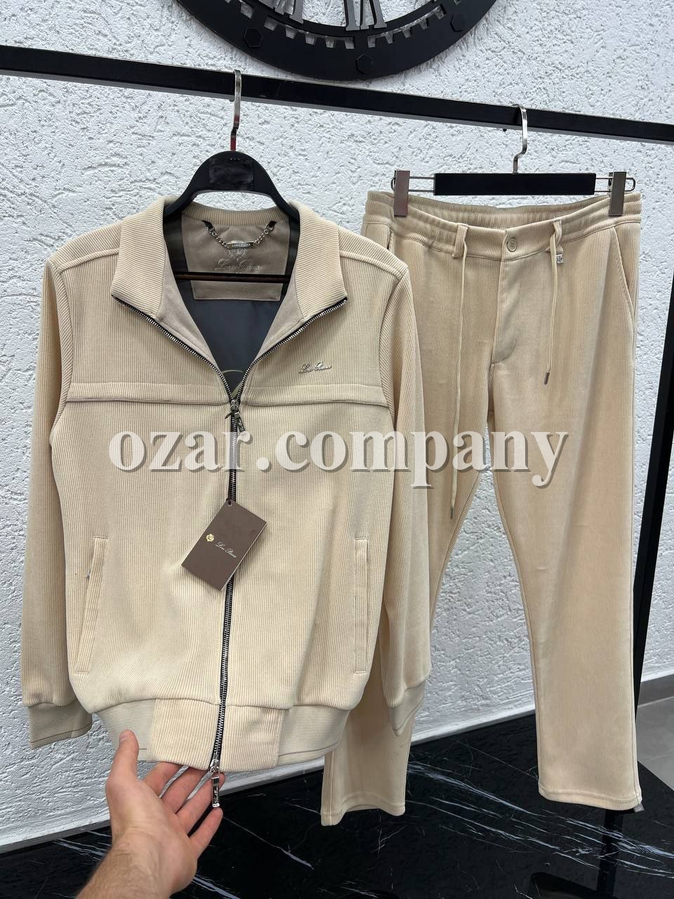 Мужской Спортивный Костюм Loro Piana Мужской Спортивный Костюм Loro Piana
