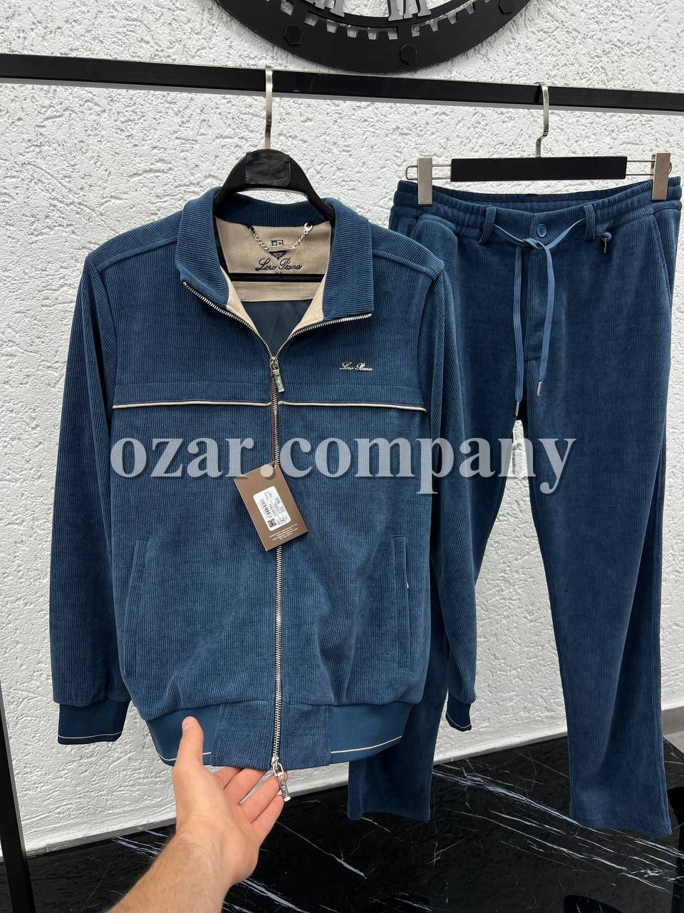 Мужской Спортивный Костюм Loro Piana Мужской Спортивный Костюм Loro Piana