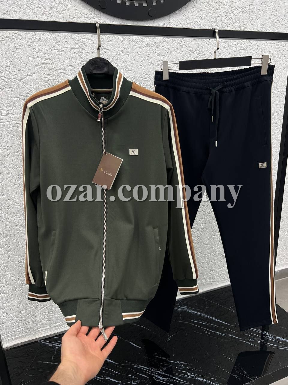 Мужской Спортивный Костюм Loro Piana Мужской Спортивный Костюм Loro Piana