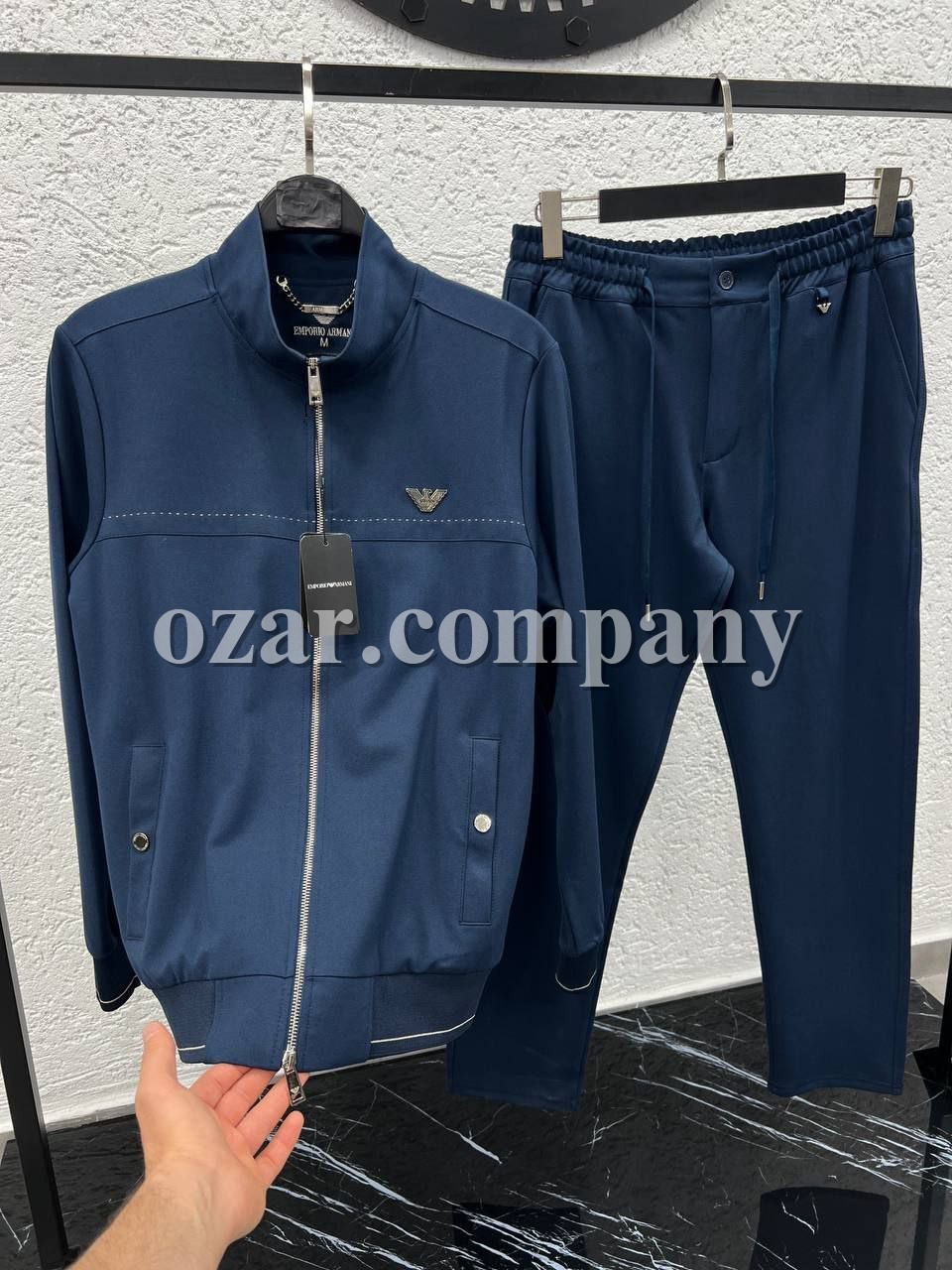 Мужской Спортивный Костюм Emporio Armani Мужской Спортивный Костюм Emporio Armani