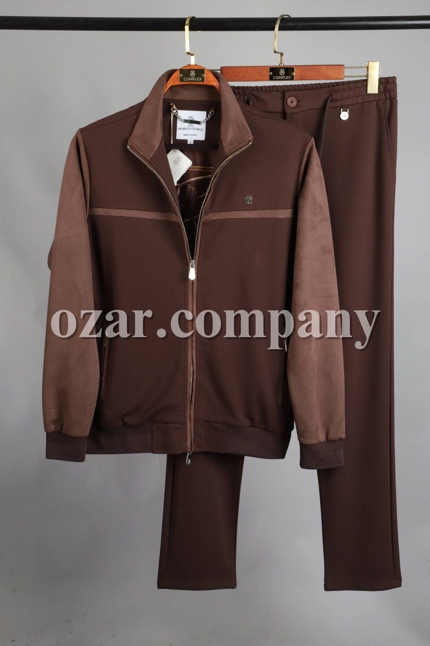 Мужской Спортивный Костюм Brunello Cucinelli Мужской Спортивный Костюм Brunello Cucinelli