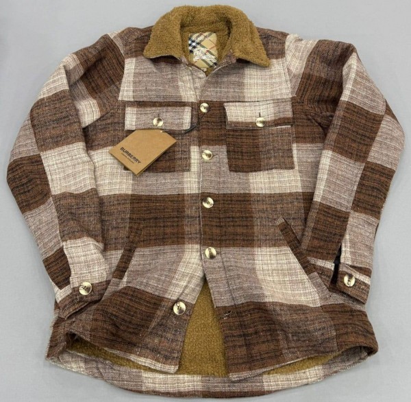 Мужская Утеплённая Рубашка Burberry 