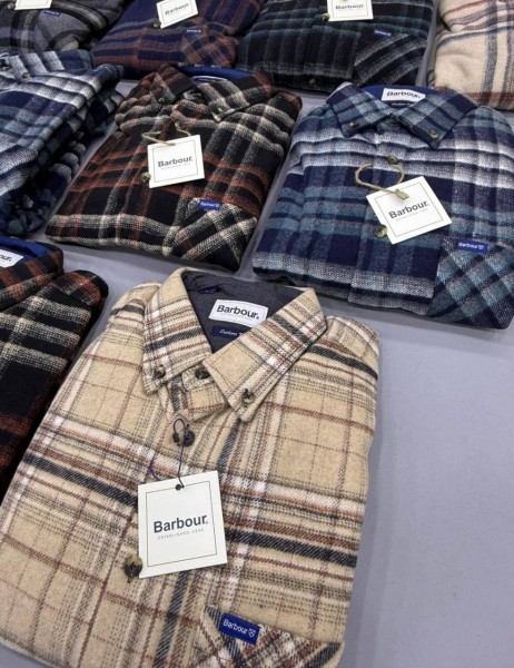 Мужская Фланелевая Рубашка Barbour