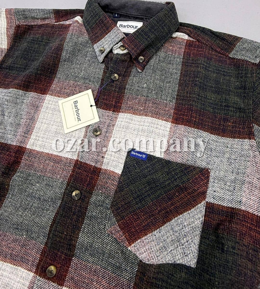 Мужская Фланелевая Рубашка Barbour Мужская Фланелевая Рубашка Barbour