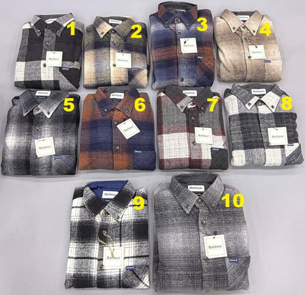 Мужская Фланелевая Рубашка Barbour