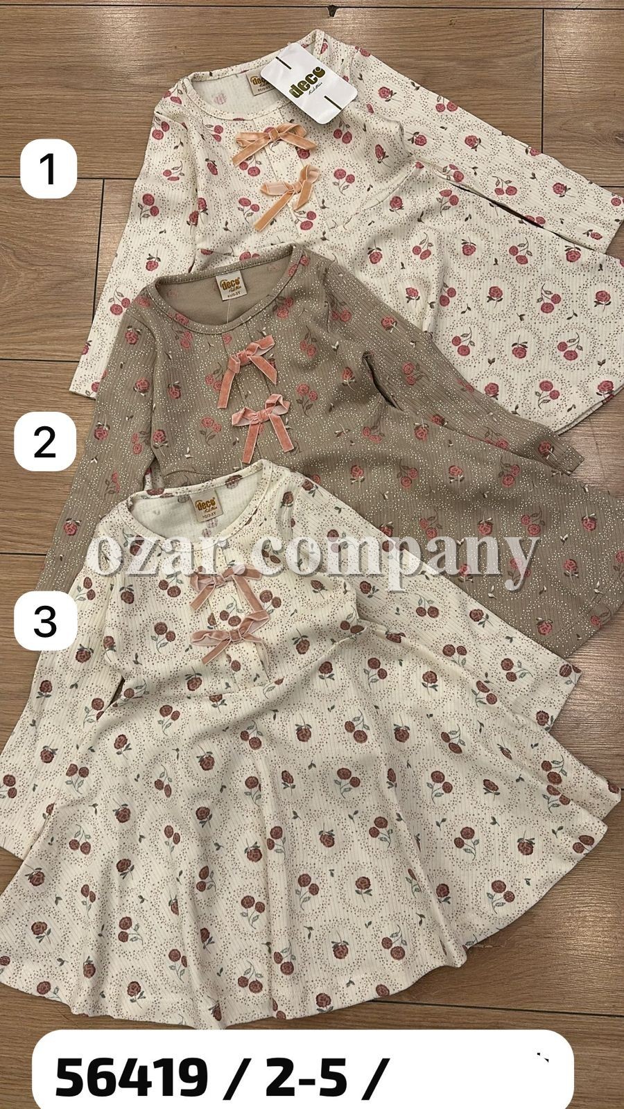 Платье Для Девочки Deco (2-3-4-5лет) Платье Для Девочки Deco (2-3-4-5лет)