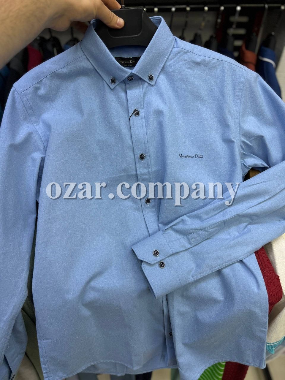 Мужская Рубашка Massimo Dutti Мужская Рубашка Massimo Dutti