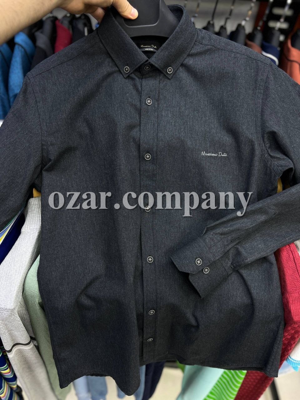 Мужская Рубашка Massimo Dutti Мужская Рубашка Massimo Dutti