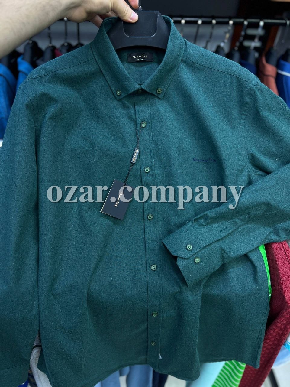 Мужская Рубашка Massimo Dutti Мужская Рубашка Massimo Dutti