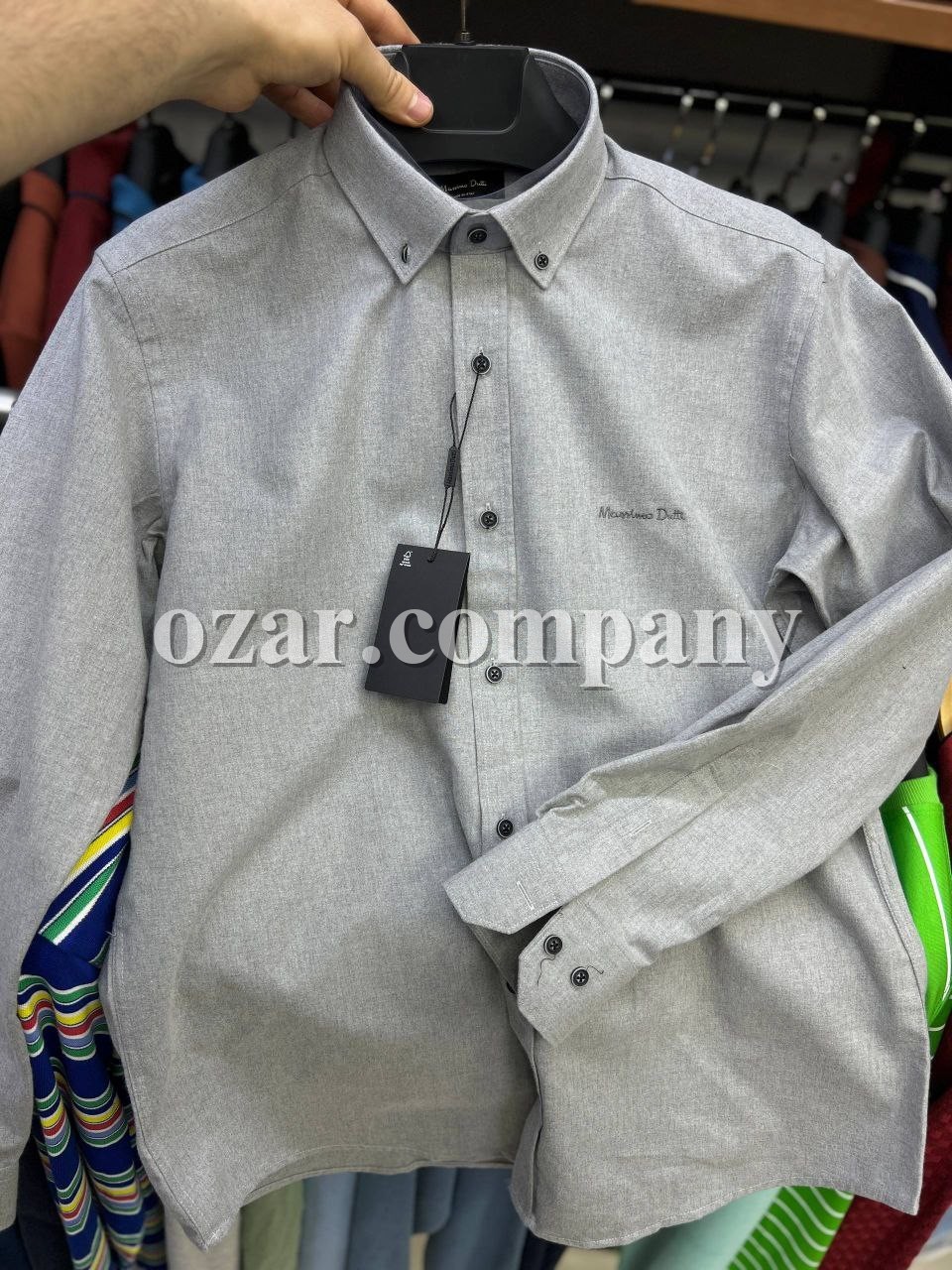 Мужская Рубашка Massimo Dutti Мужская Рубашка Massimo Dutti