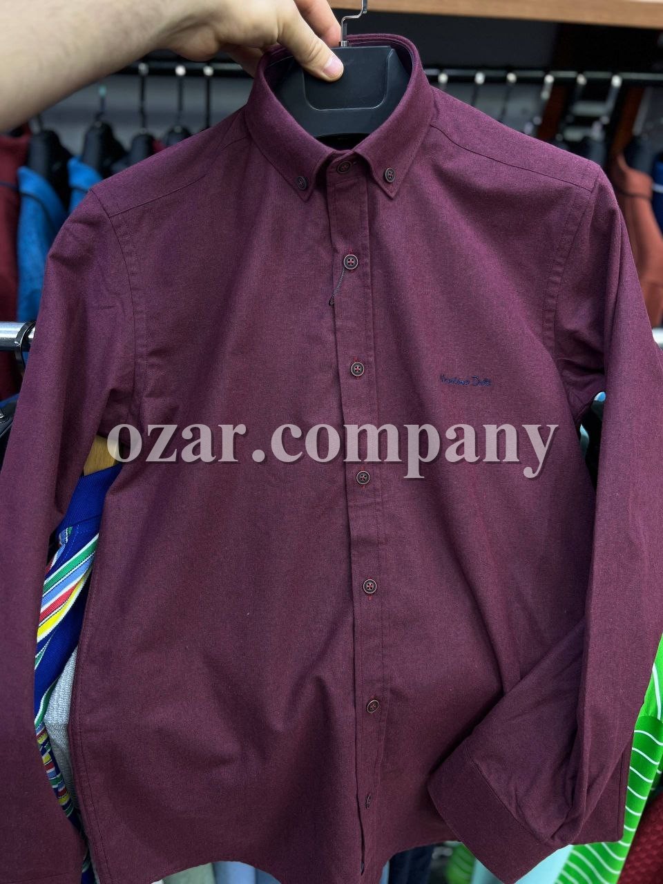 Мужская Рубашка Massimo Dutti Мужская Рубашка Massimo Dutti